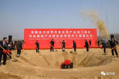 蛋种鸡行业:华裕2.5亿雏鸡项目+九三零湖北6000万项目开建